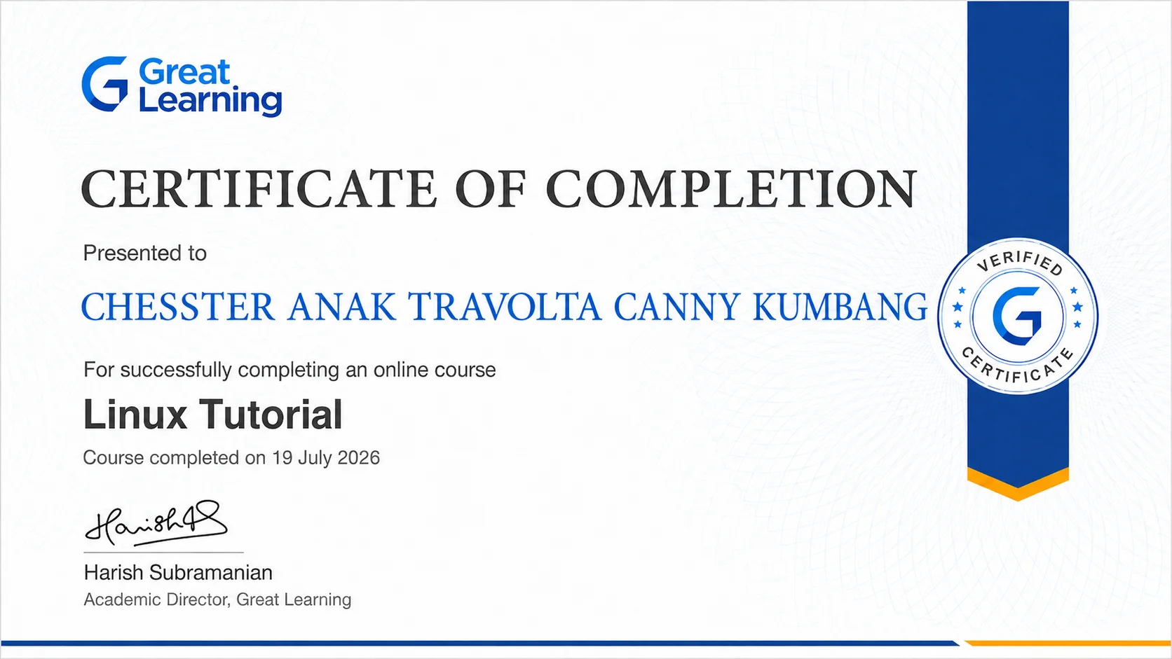 LINUX FUNDAMENTALS - GreatLearning